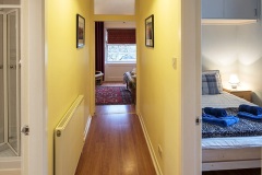 Hallway leading to Bedrooms - 3c Gillespie Terrace, St Andrews