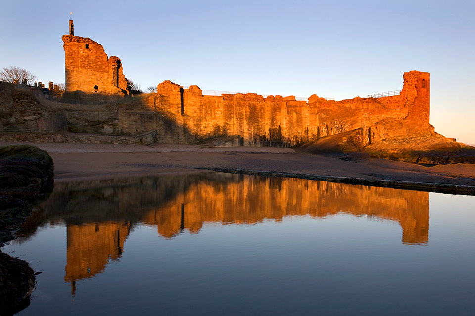 St Andrews Castle at Sunrise